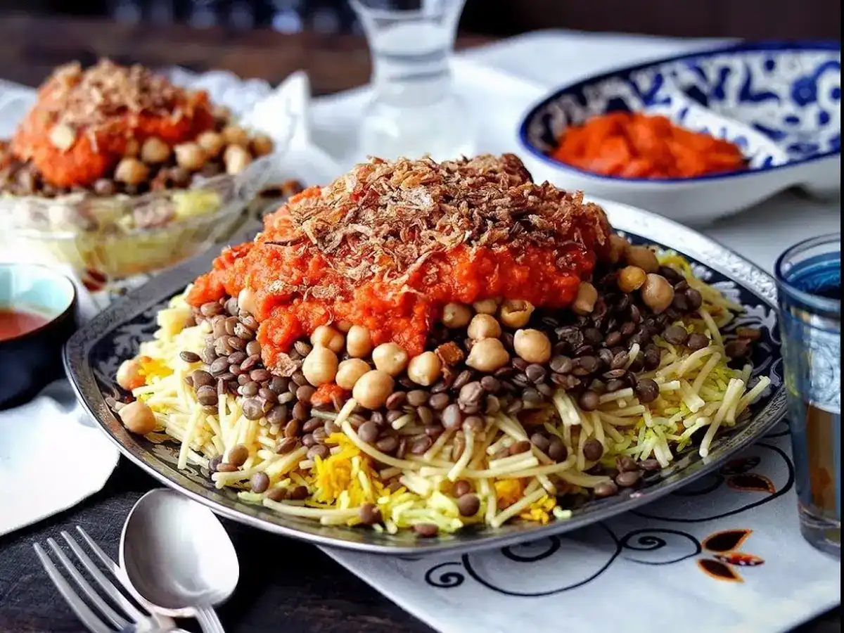 Египетский кушари для туристов