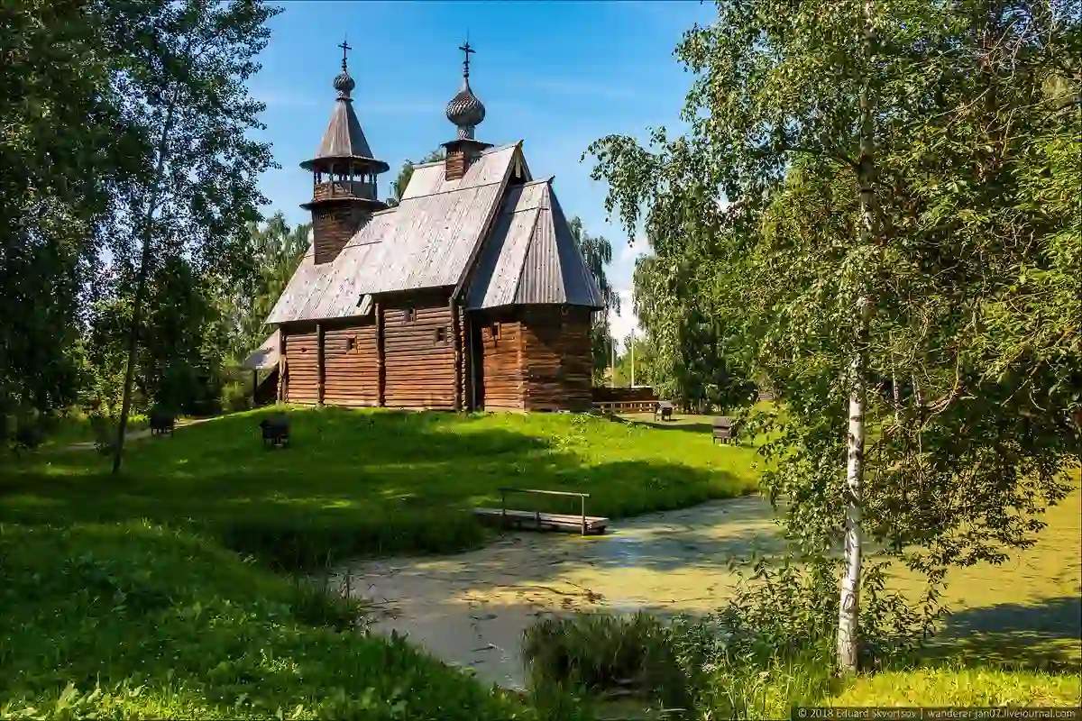 Музей деревянного зодчества: Костромская слобода