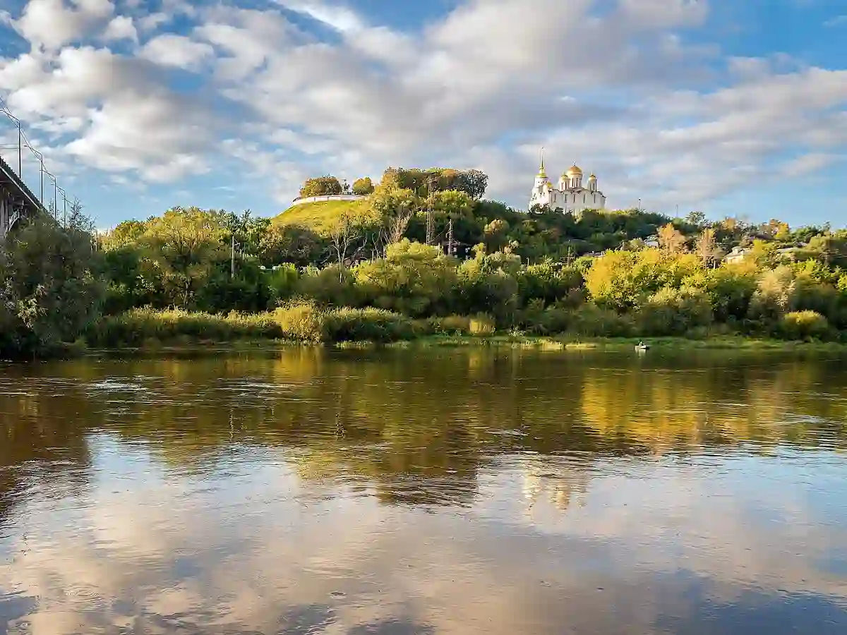 Река Клязьма во Владимире